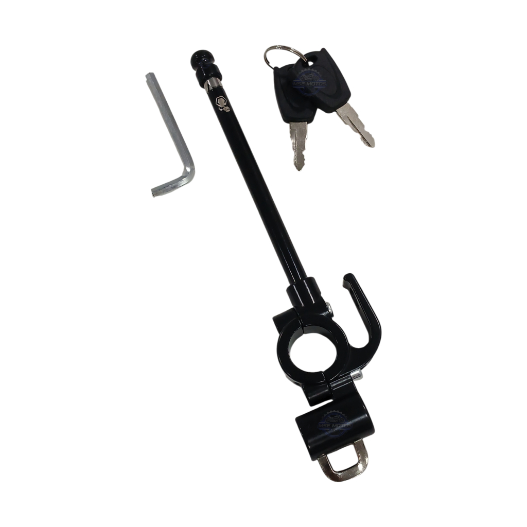 ANTENA CORTA PIPA 6 ESTÁGIOS DE GUIDÃO PARA MOTO COM TRAVA DE CAPACETE UNIVERSAL em Oferta na Shopee