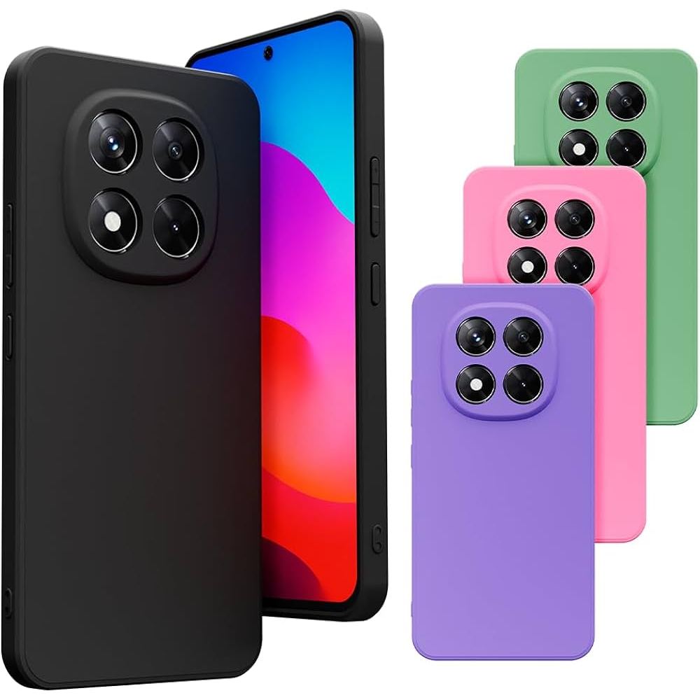 Capa silicone aveludada protetora anti-impacto antirrisco anti-queda Xiaomi Redmi Note 15 Pro 5G