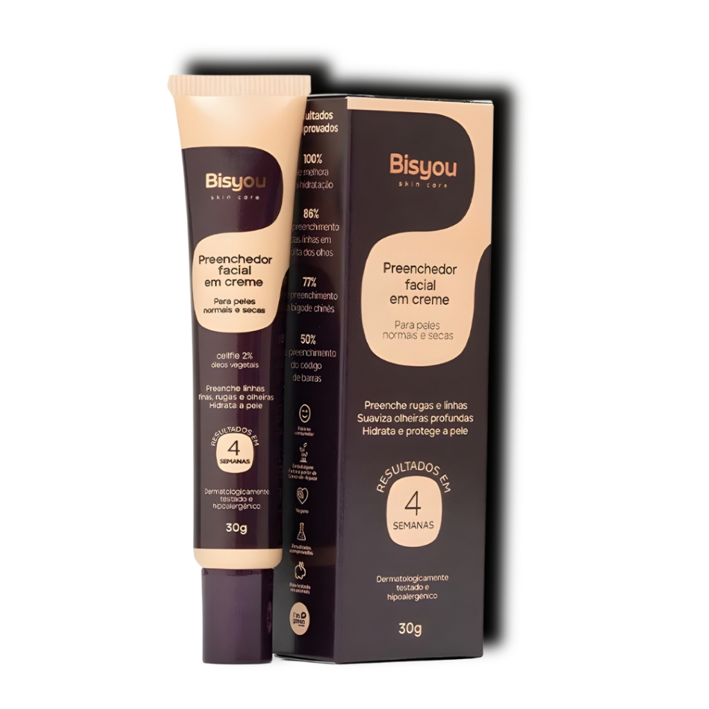 Bio Preenchedor Facial em Creme Bisyou O Nº1 Do Brasil