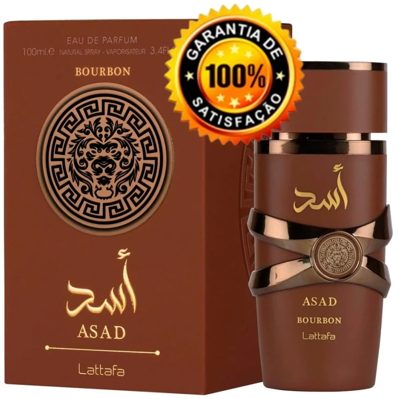 Recomedações da realeza do Oriete Médio Perfume Lattafa Asad Bourbon Original 100ml Escolha Nobre em Oferta na Shopee