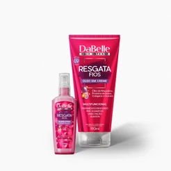 Kit Reconstrução Óleo e Creme e Queratina Líquida - Dabelle Hair
