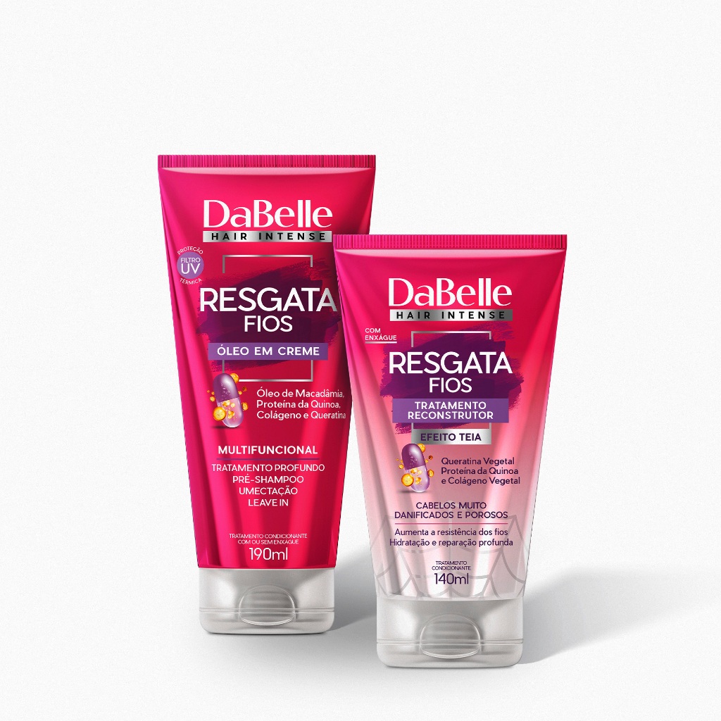 DaBelle Kit Dupla Estrela Pink - Resgata Fios em Oferta na Shopee