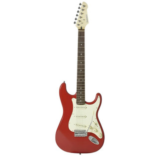 Guitarra Rockwave Rw50 Rd  Modelo Stratocaster Red Destro Vermelho Guitarra Rockwave Rw50 Rd  Modelo Stratocaster Red De