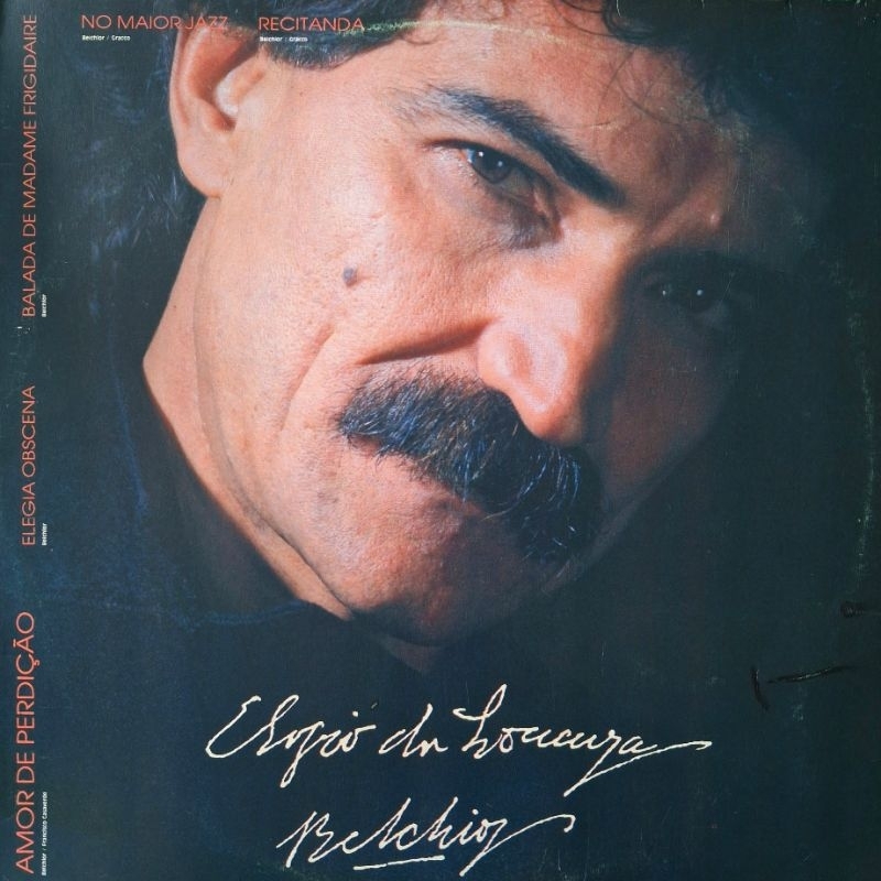 Belchior-Elogio Da Loucura-lp com encarte-vinil