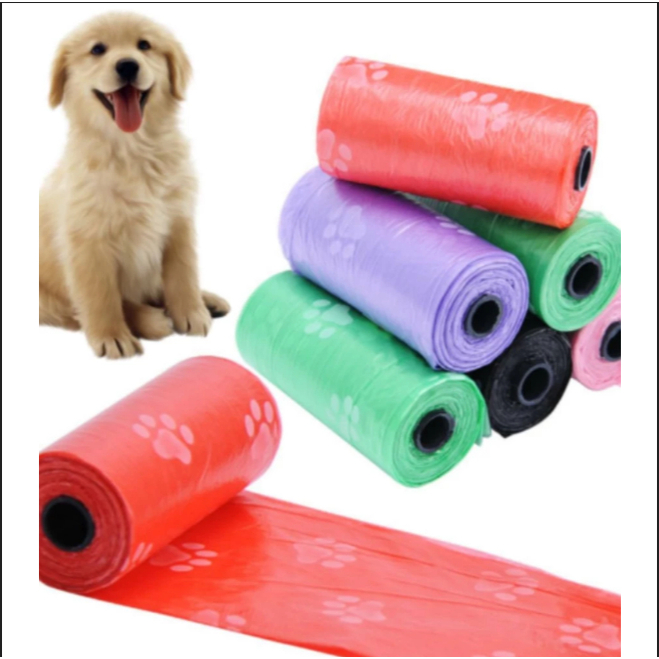 Refil Saco Cata Caca 21 Rolinhos e suporte Ossinho (315 Saquinhos) Para Pet Higiênico Biodegradável