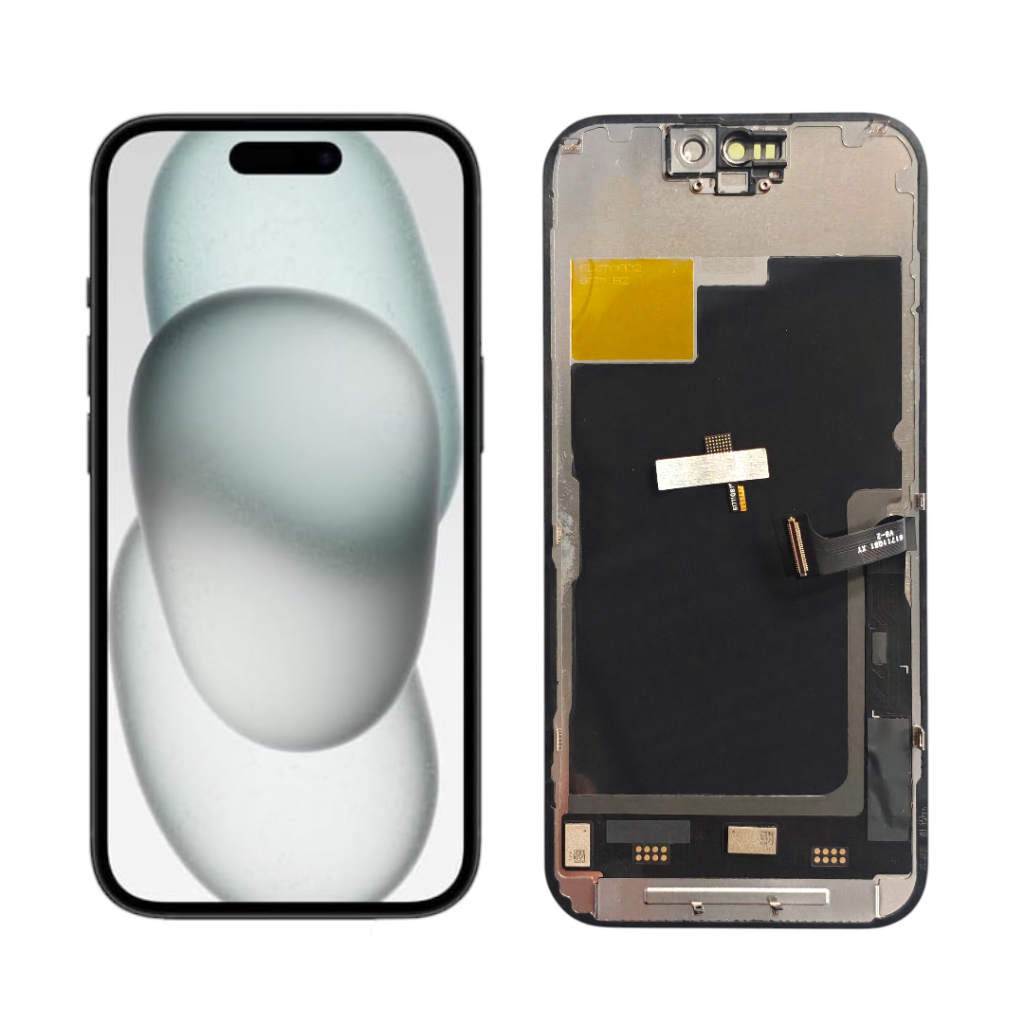 Tela Frontal Touch Display LCD Compatível iPhone 15 Pro Importada Qualidade Celular Manutenção