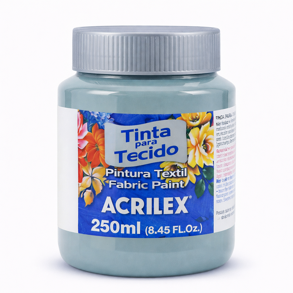 Tinta Tecido Fosca 250ml 933 - Cinza