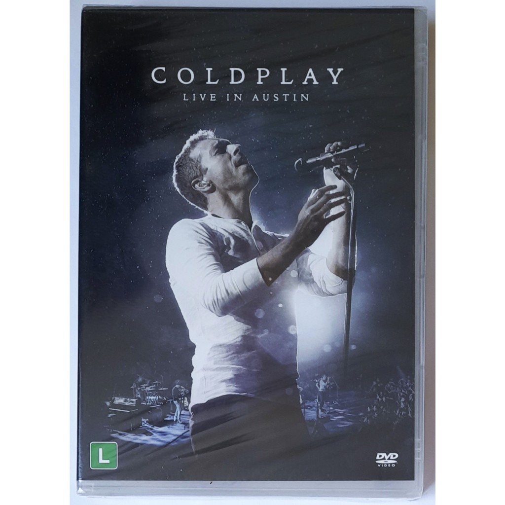 Dvd Coldplay - Live In Austin - 2015 - Lacrado