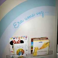 Frase Era Uma Vez Em MDF Decoração Infantil Área De Leitura em Oferta na Shopee