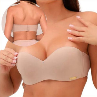 Sutiã Tomara Que Caia Reforçado | Acompanha Alça | Seguro e Confortável | Fecho nas Costas | Sutiã Feminino | P M G GG