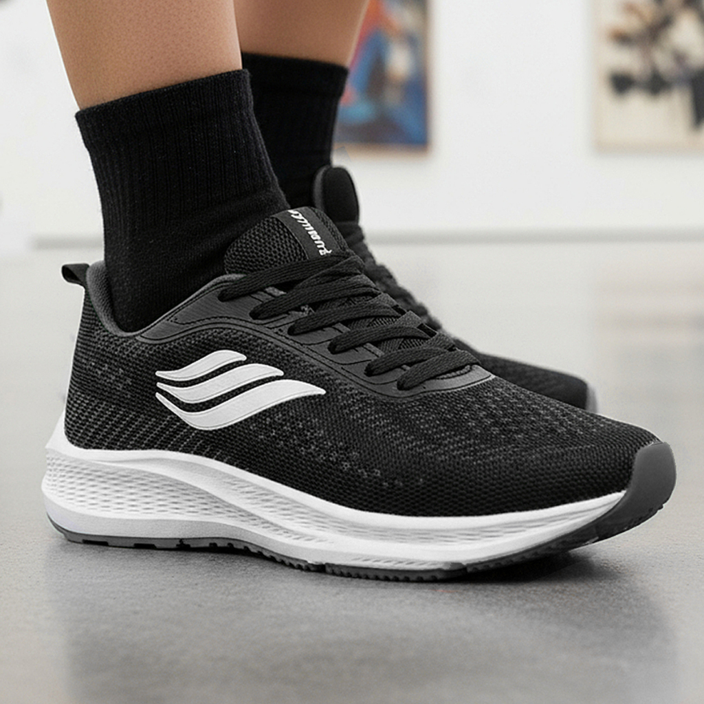 Tênis Masculino New Esportivo Adulto Charge Na Moda Fast Leve Macio Academia Caminhada Corrida