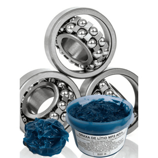 GRAXA MP2 DE LITIO AZUL PARA ROLAMENTOS E MANCAIS MULTIUSO 500G em Oferta na Shopee