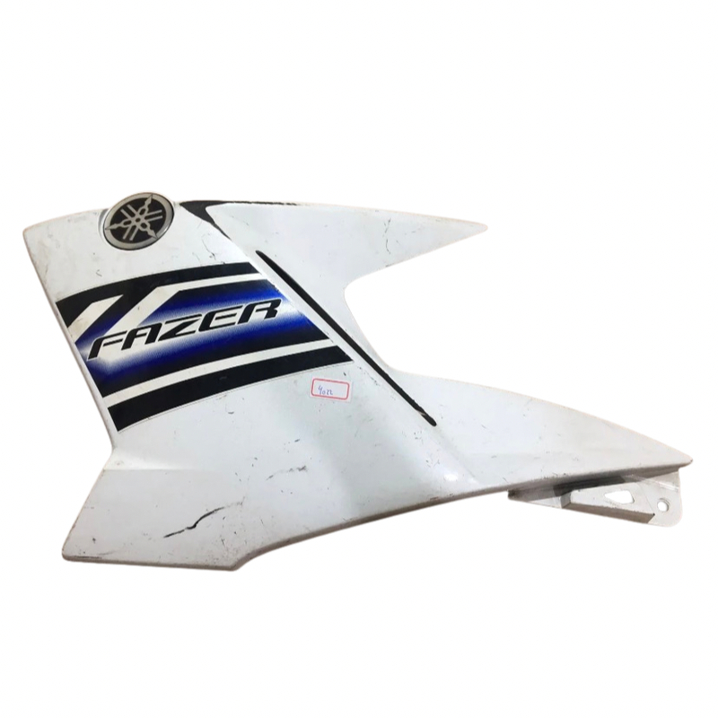 Carenagem Aba Tanque Esquerda Fazer 250 Yamaha C/ Detalhe Branco (Usado)