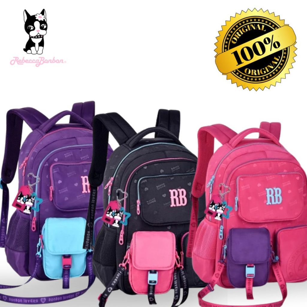 MOCHILA REBECCA BONBON DE COSTAS 17,5 REF RB26223