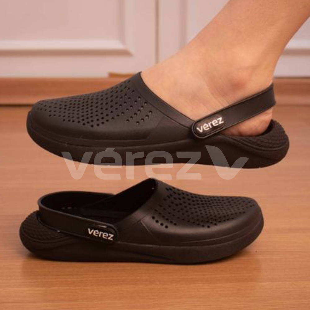 Babuche Vérez Black Masculino e Feminino Conforto De Calçar Leve em Oferta na Shopee