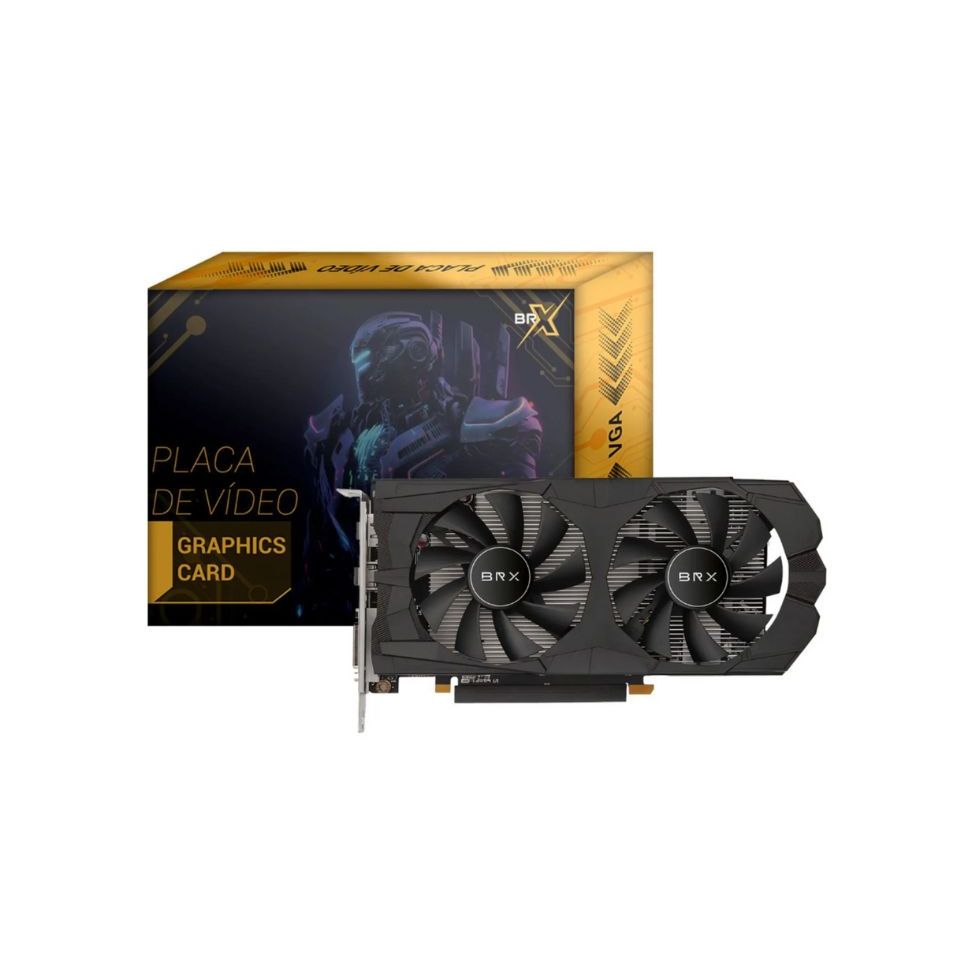 VGA PCI-e AMD Radeon RX 580 BRX 16GB DDR5 256 bits [AMD-RX580-16G-2048SP] (DVI-D/HDMI/DP)