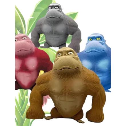 Macaco Indestrutível Gorila Estica Esmaga Macaco Elástico Fidget Toys Antiestresse Apertar em Oferta na Shopee