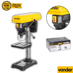Furadeira de Bancada Vonder FBV016 1/2HP 16mm Para Uso Profissional