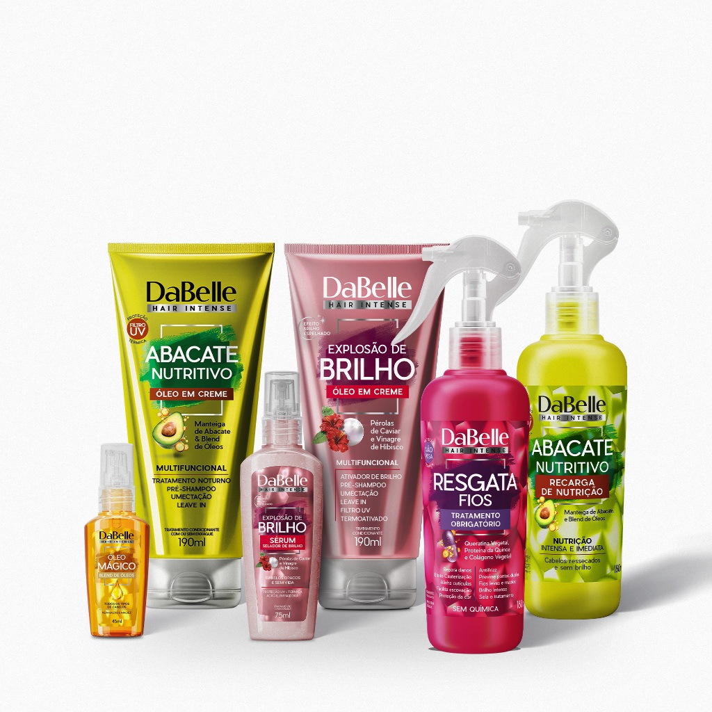 DaBelle  Super Kit Finalização 6 Produtos em Oferta na Shopee