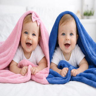 kit 2 coberta para bebe toque macio antialérgico tecido macio 90x110 em Oferta na Shopee