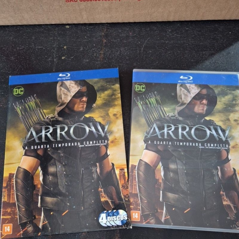 Box Blu-ray Arrow - Quarta Temporada Completa