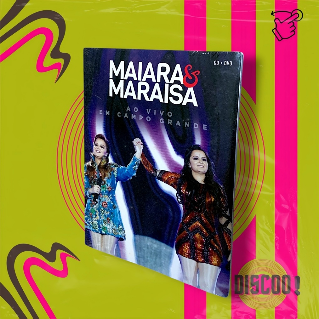 KIT DUPLO CD + DVD Maiara & Maraisa | AO VIVO EM CAMPO GRANDE