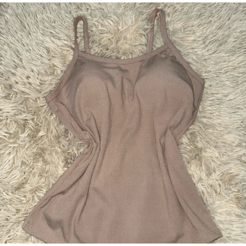 Blusa Feminina Regata Alcinha Canelada Com Bojo Básicas em Oferta na Shopee