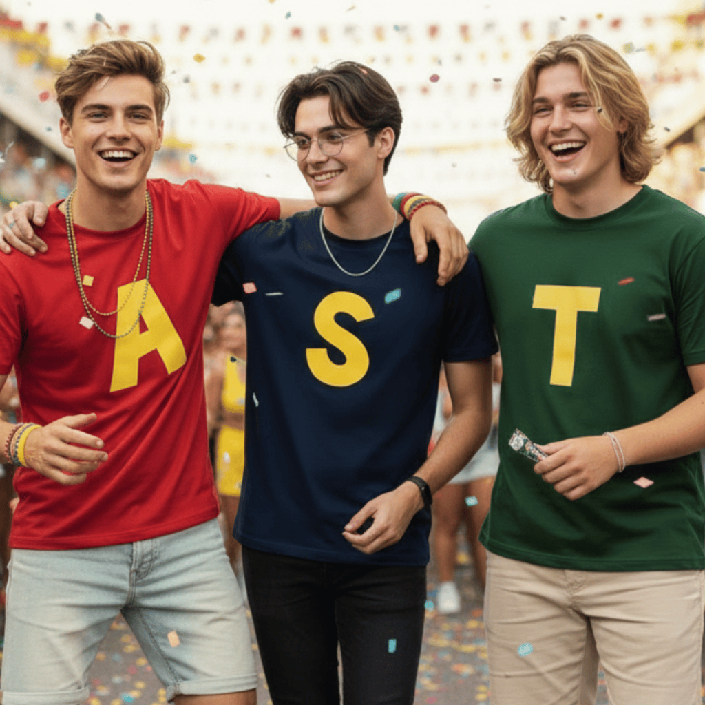Camiseta Fantasia Carnaval Alvin E Os Esquilo Trio Bloquinho Carnaval 2026 Em Algodão 100% Estampa Premium