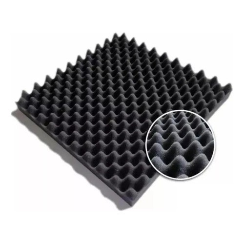 Kit 10 Espumas Acustica Antichamas 50Cm X 50Cm X 3Cm em Oferta na Shopee