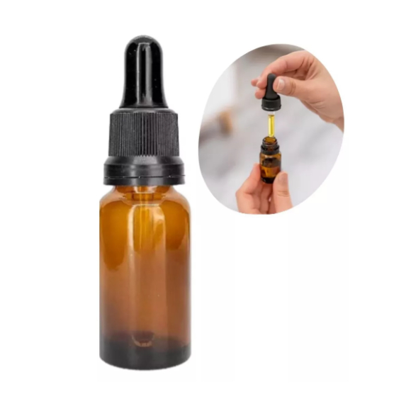 Frasco De Vidro Conta Gotas 50ml (20 Un)