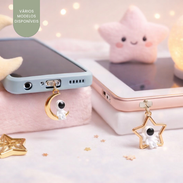 Plug Protetor Poeira, ESCOLHER ENTRE MODELOS Tipo C ou Lightning ou Micro USB -  Pingente Celular, Kindle, Tablet, Fone em Oferta na Shopee