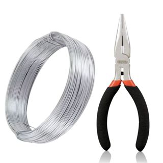 Kit Para Artesanato Arame n° 16, 18, 20, 22 Com Alicate 5'' em Oferta na Shopee