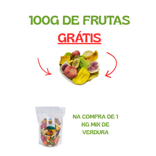 🔥 COMPRE 1KG DE MIX DE VERDURAS LIOFILIZADAS E GANHE 100G GRÁTIS DE FRUTAS LIOFILIZADAS 🔥Chips Naturais e Saudáveis
