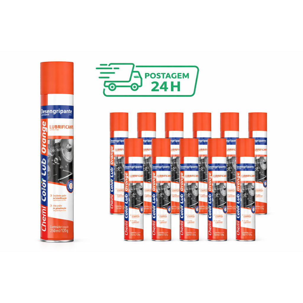 Desengripante Óleo Multiuso Antiferrugem 250ML Chemicolor em Oferta na Shopee