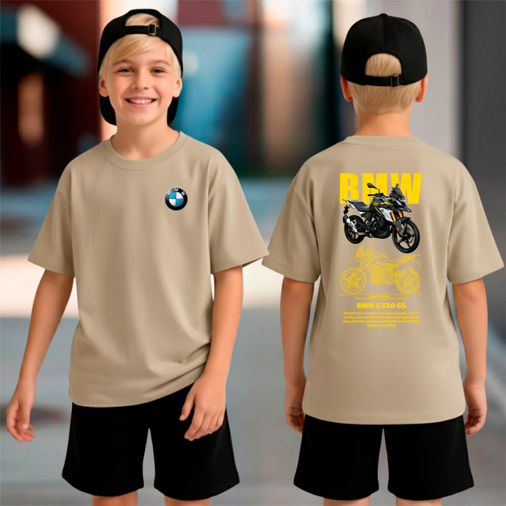 Conjunto Infantil Kit 2 Peças Moto BMW G310 GS Esportiva
