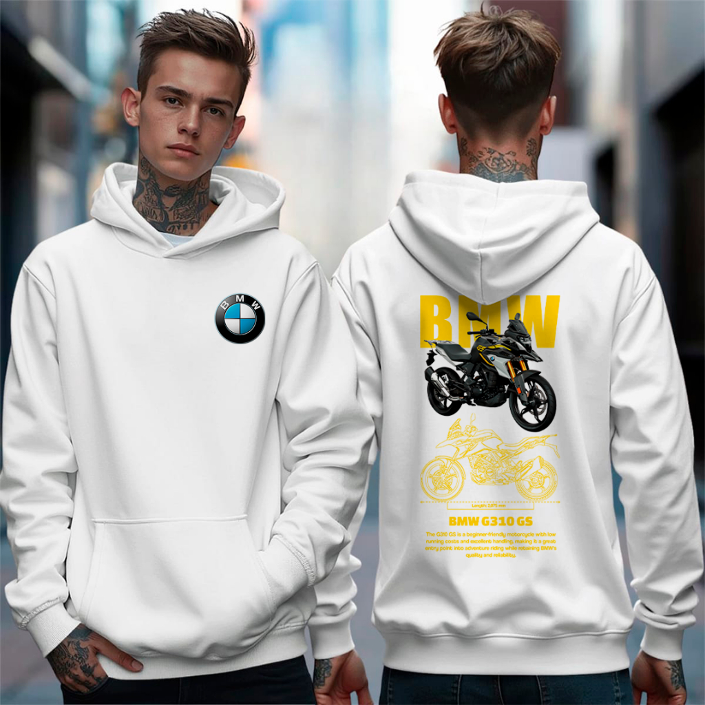 Blusa Moletom Moto BMW G310 GS Esportiva