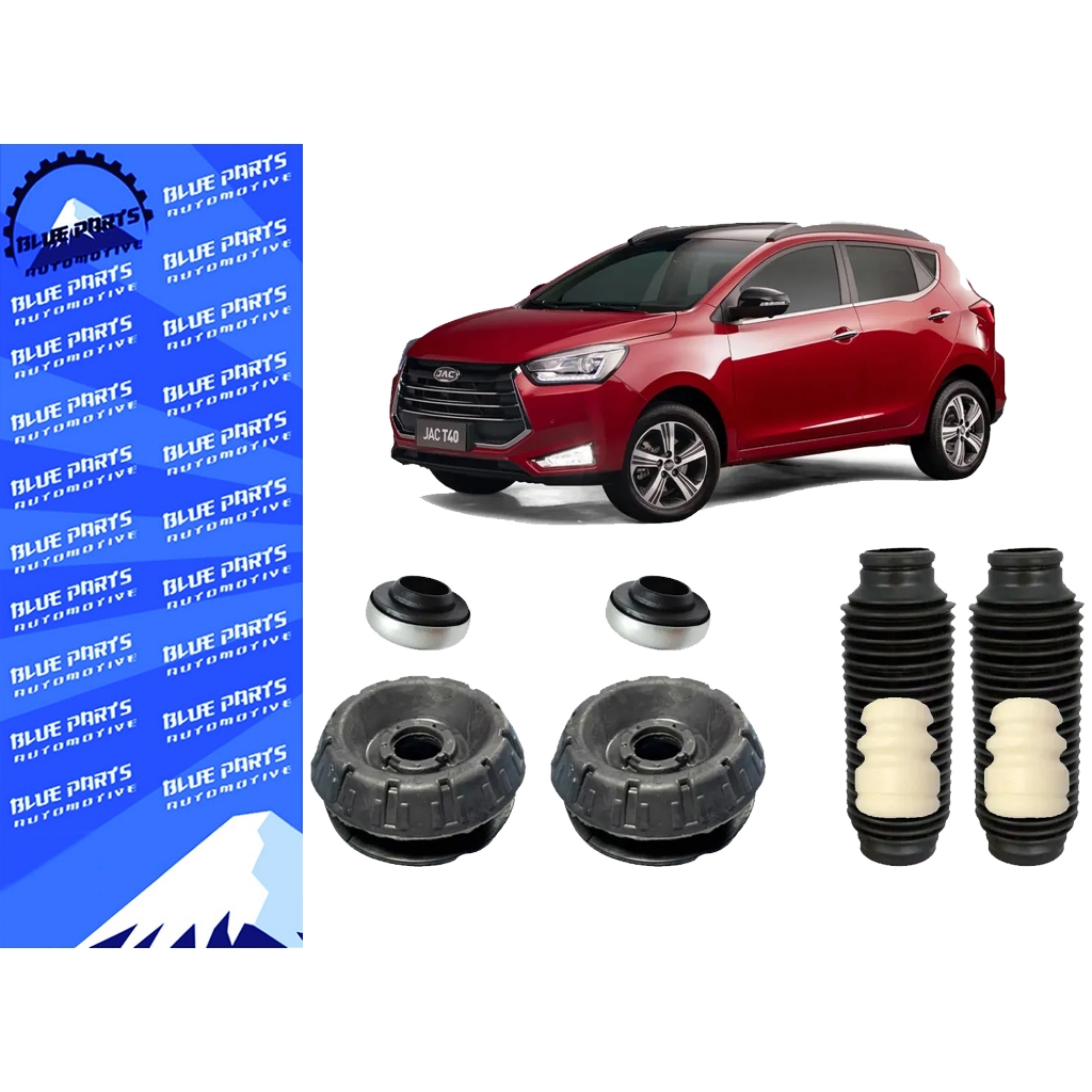 Kit Batentes Coxim Amortecedor Dianteiro Jac T40 2017 2018 2019 2020 2021 A 2022