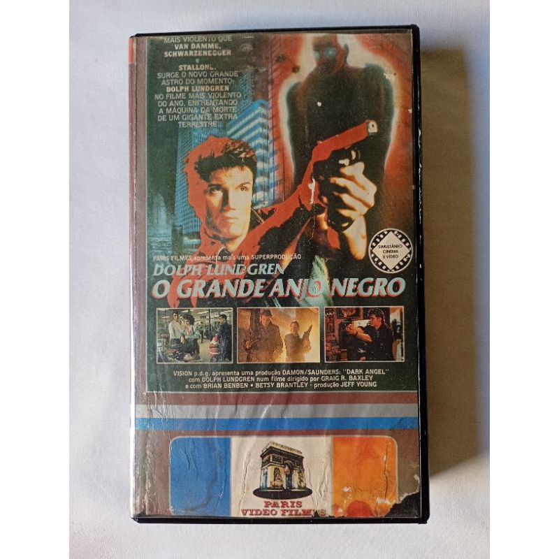 Vhs O Grande Anjo Negro Dolph Lundgren
