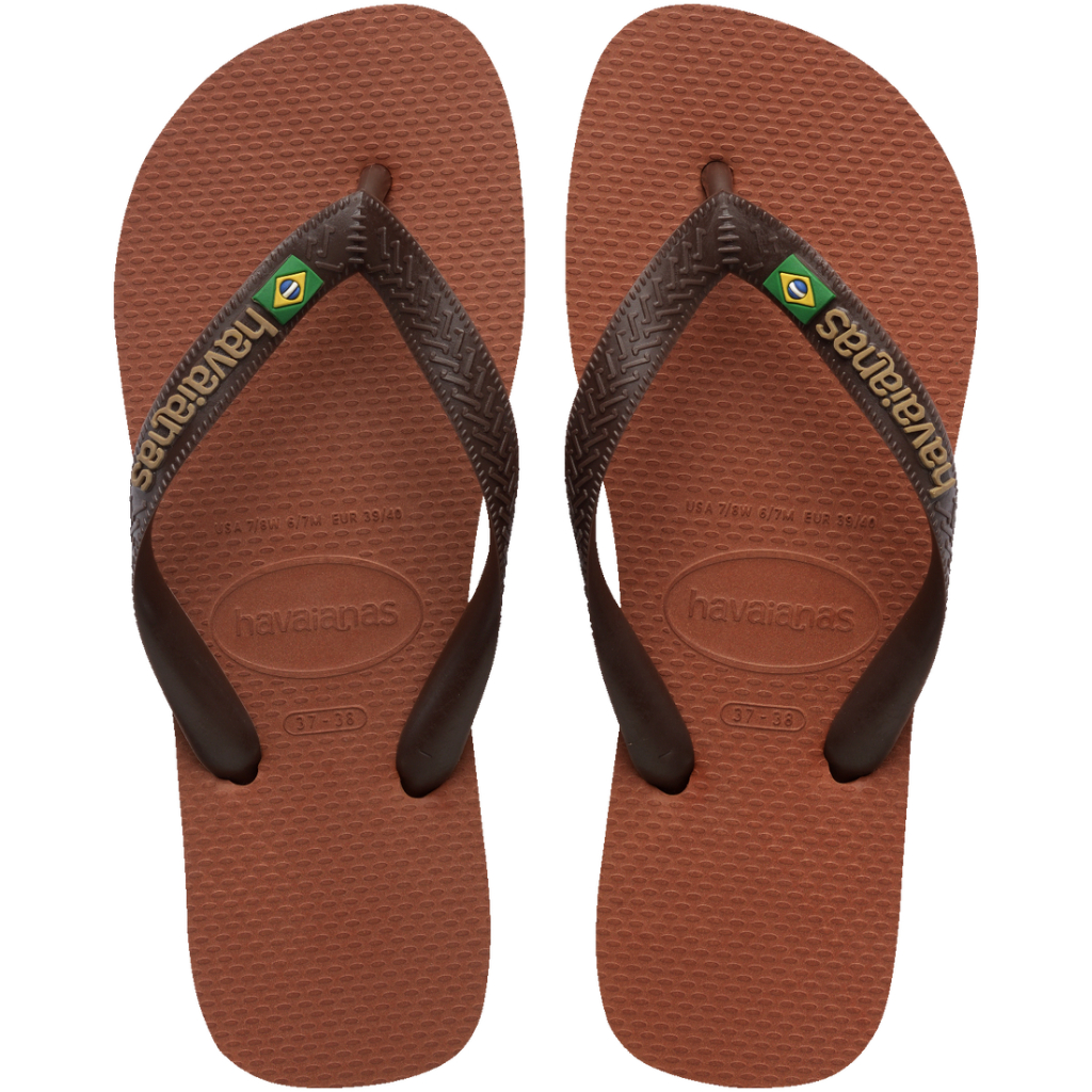 Chinelo Havaianas Brasil Logo em Oferta na Shopee