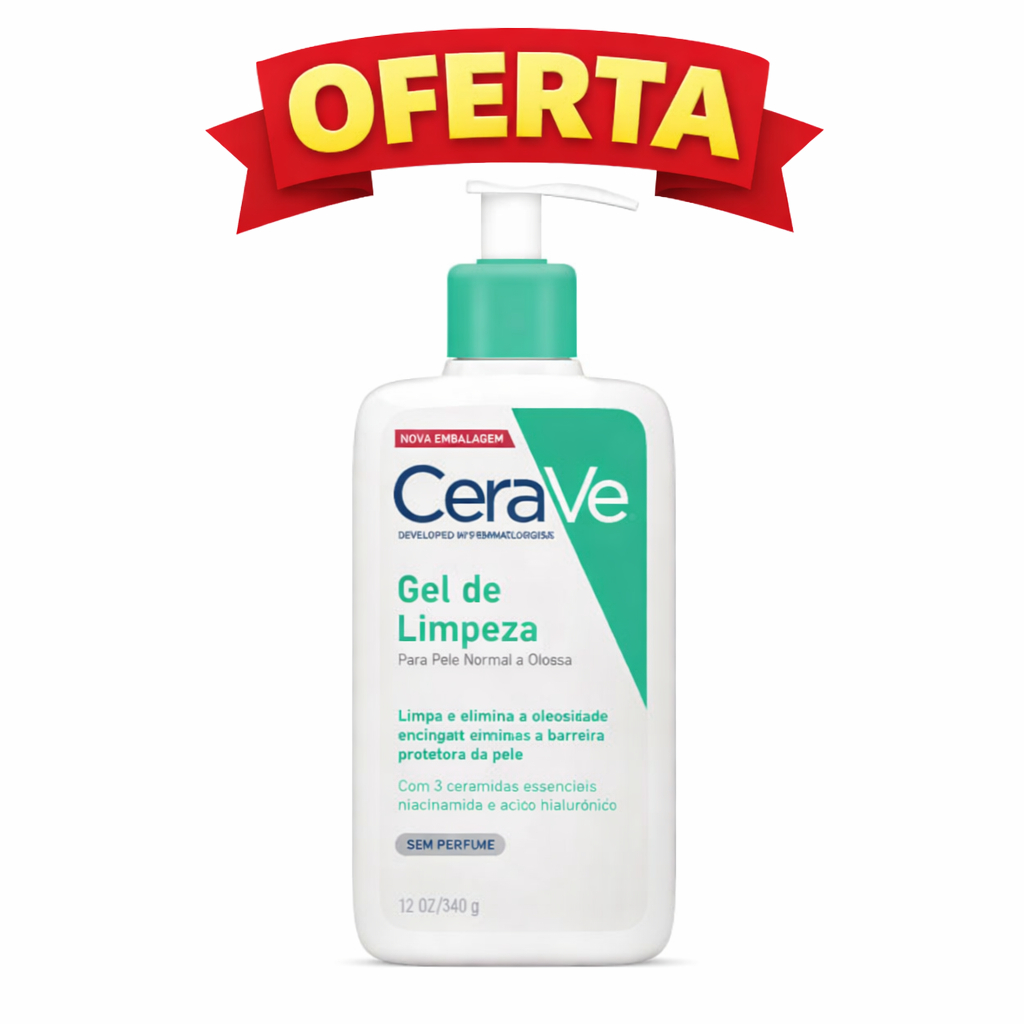 Cerave Gel de Limpeza com 340g