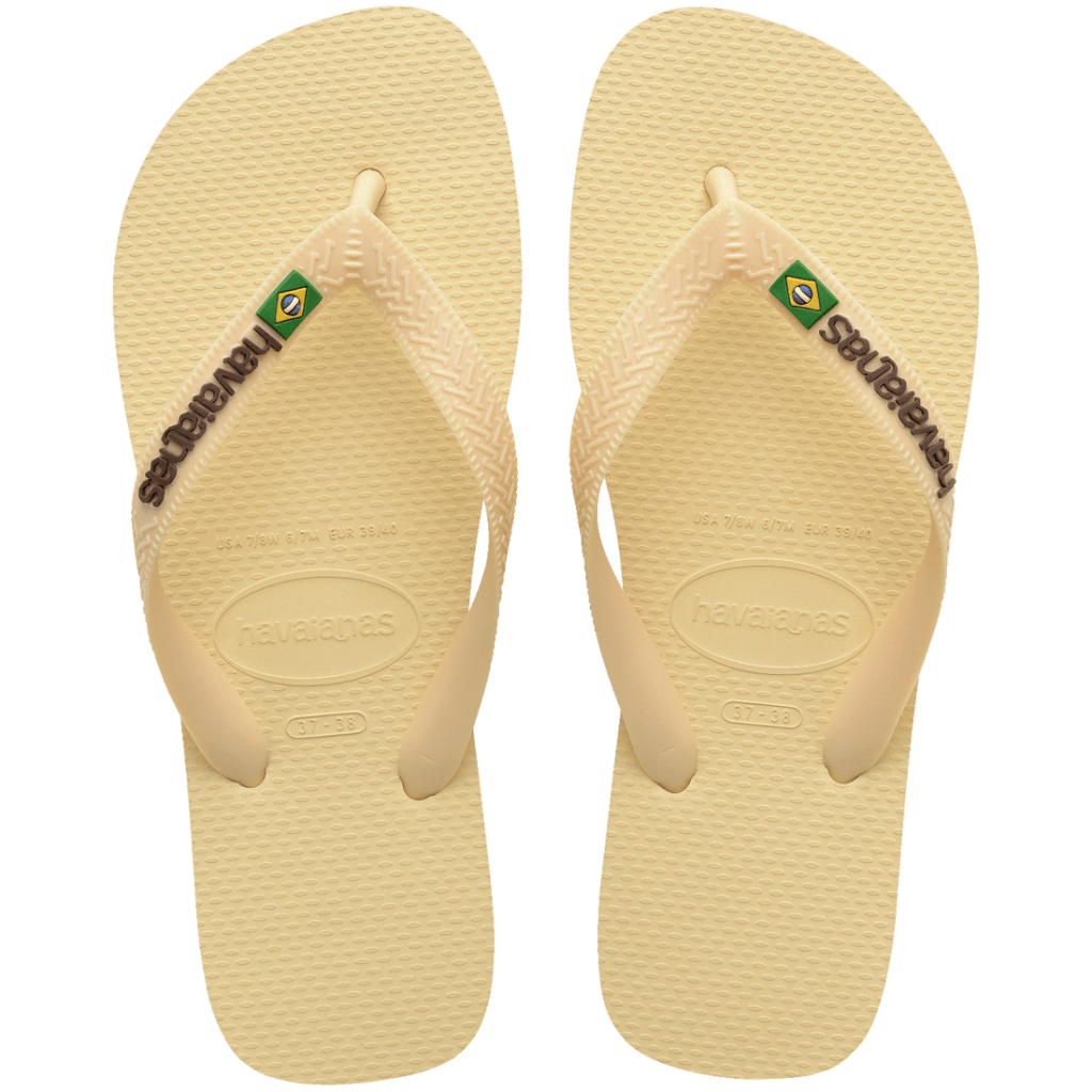Chinelo Havaianas Brasil Logo em Oferta na Shopee