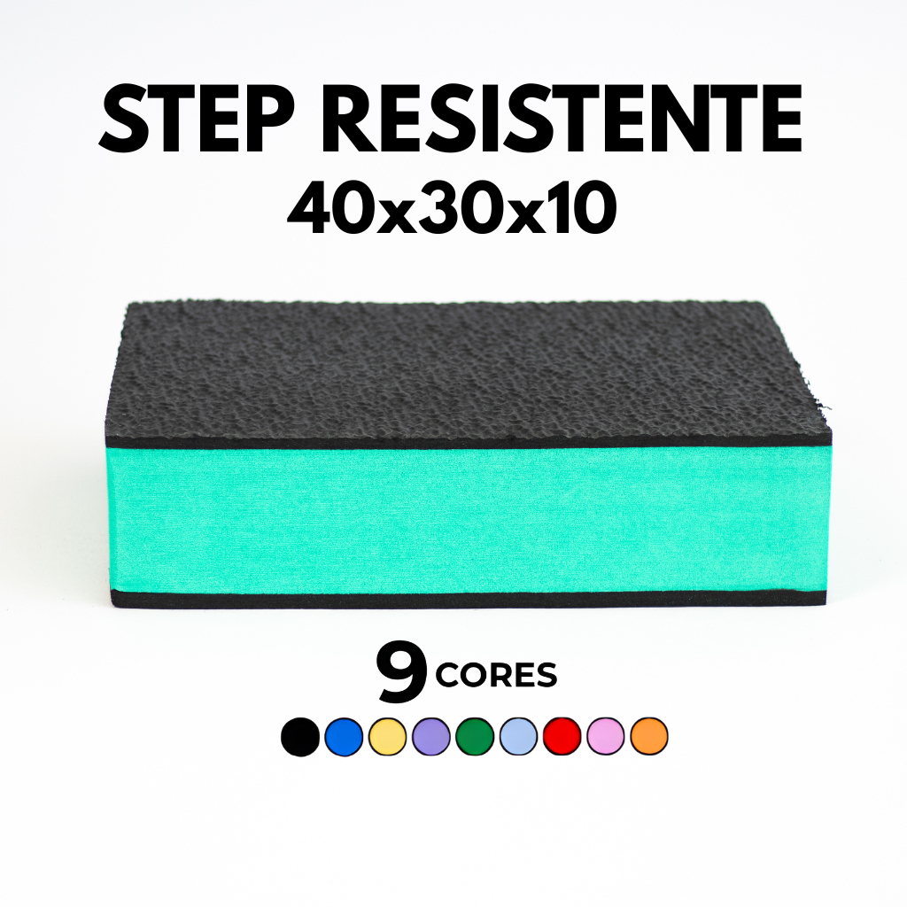 Step Academia 40x30x10 Exercícios Cross Fit Aeróbico Yoga Pilates Fisioterapia em Oferta na Shopee