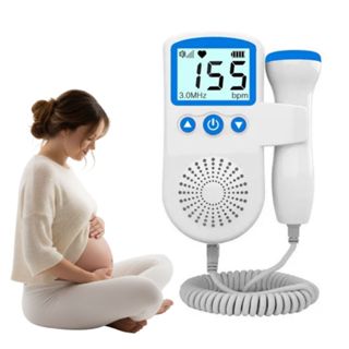 Monitor Fetal Doppler Ouça os Batimentos do Bebê em Casa em Oferta na Shopee