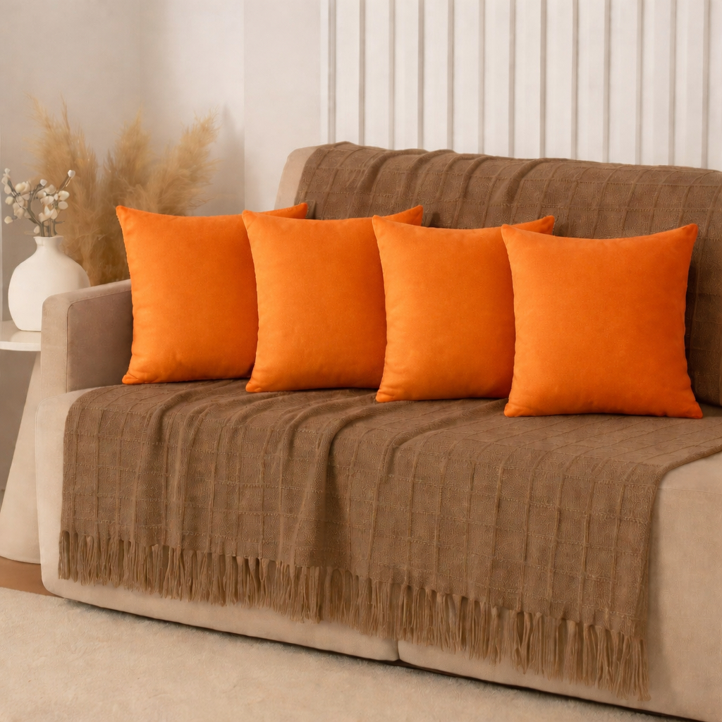 Capa de Almofada 45x45 cm Tecido Oxford Premium | Resistente e Elegante em Oferta na Shopee