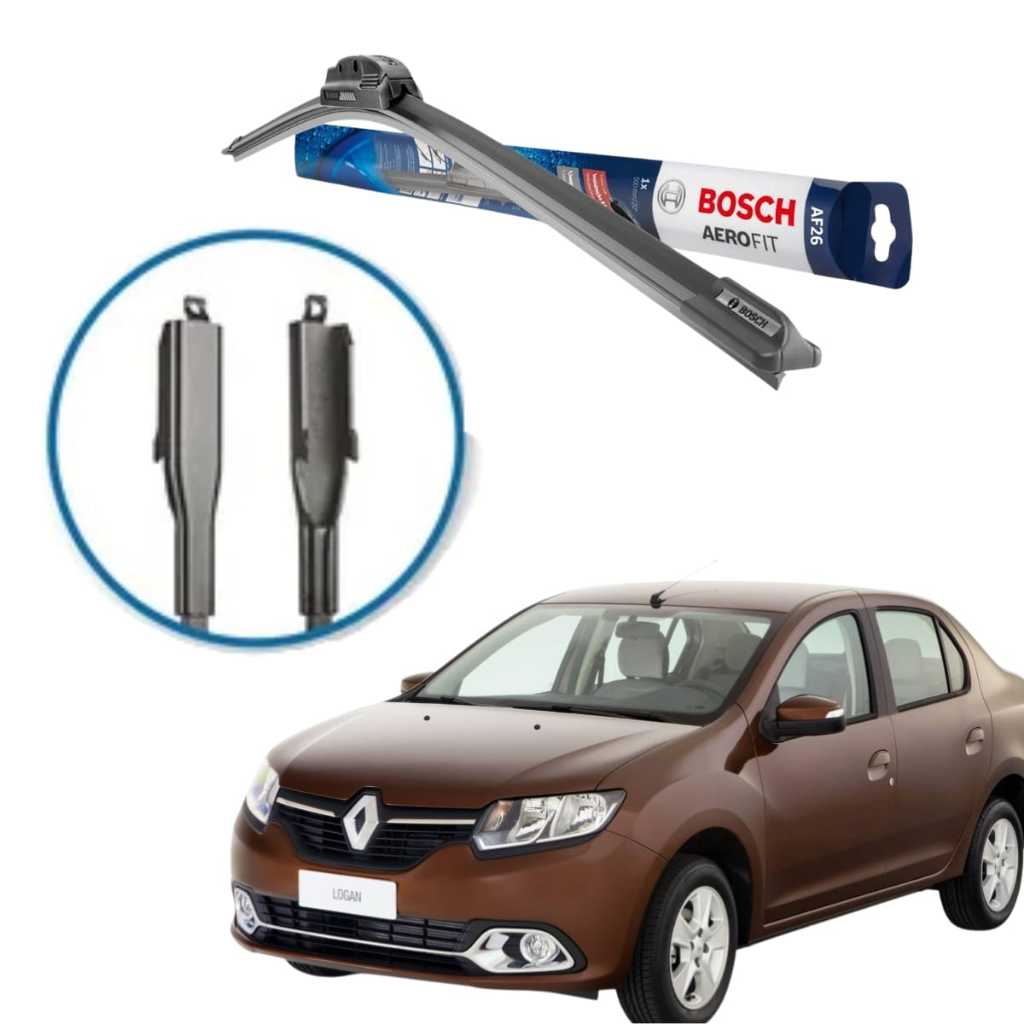 Limpador Parabrisa Palheta Renault Logan 2014 2015 2016 2017