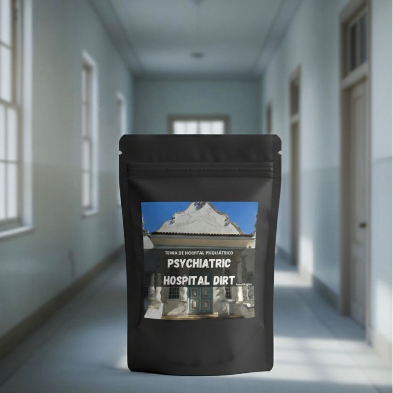 Psychiatric Hospital Dirt – Terra de Hospital Psiquiátrico 50g em Oferta na Shopee