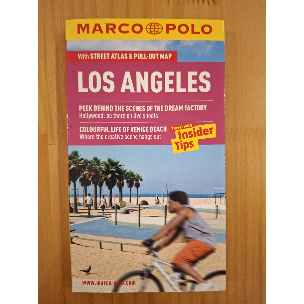 Livro - Guia de viagem: Los Angeles - Marco polo (usado)