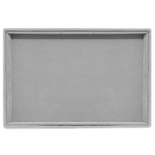 Bandeja Média 30 x 20 x 3 cm - Lisa Atendimento - Brincos - Correntes - Veludo Sem Capa em Oferta na Shopee