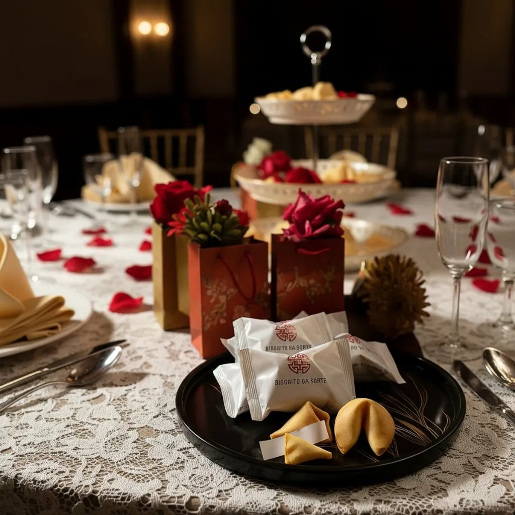 Biscoito Da Sorte Chines Brindes Lembrancinha Festas Casamentos Aniversários com Mensagem Surpresa em Oferta na Shopee