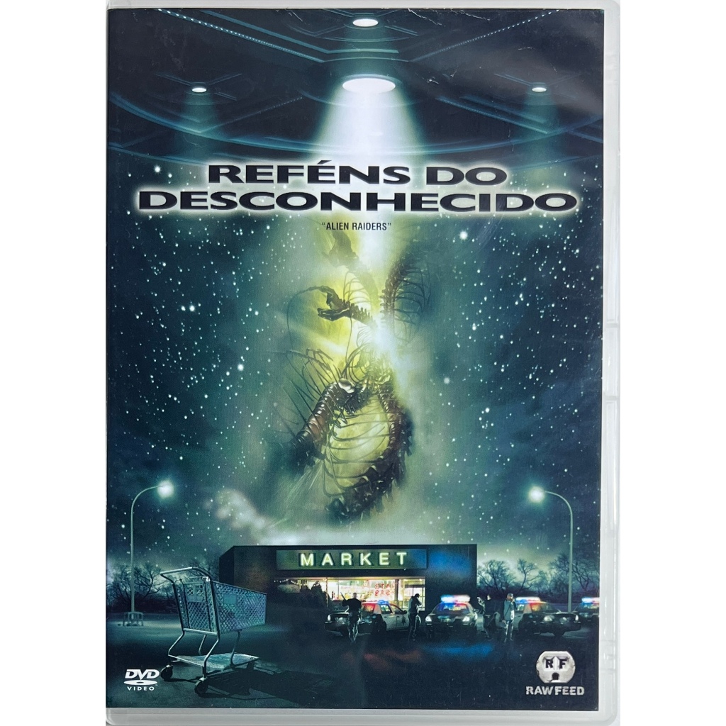 Reféns do Desconhecido - Alien Raiders DVD Original